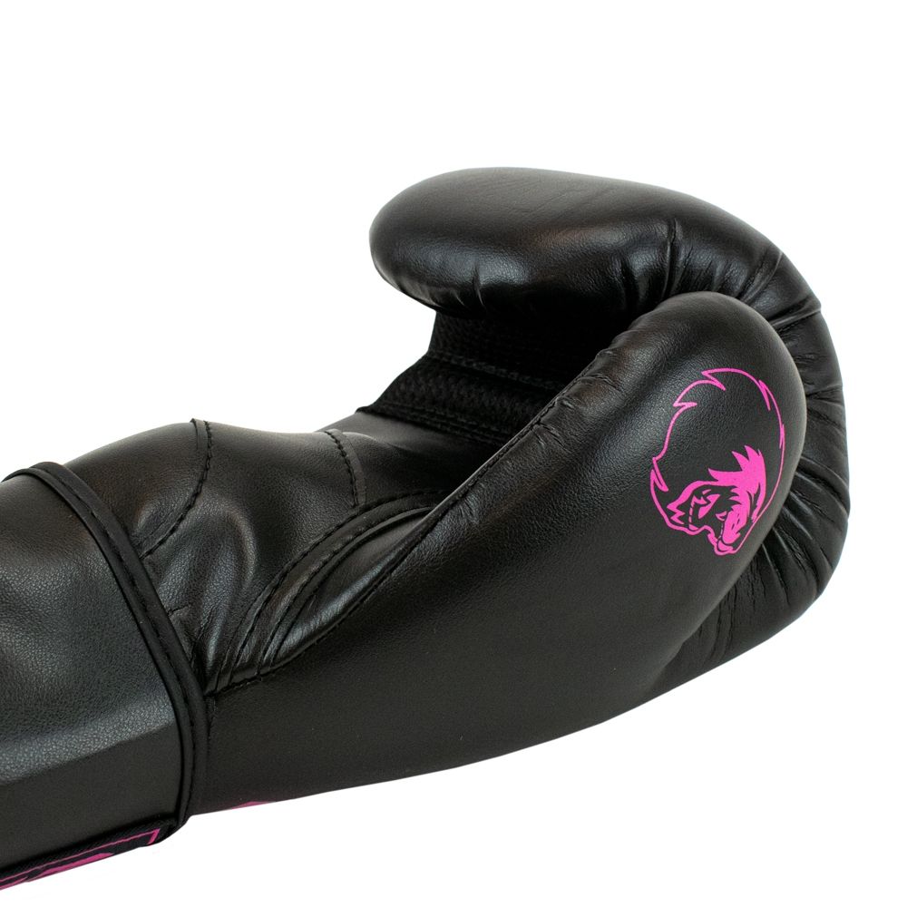 Super Pro  boxglove Champ Black/Pink 8-16 oz - 4