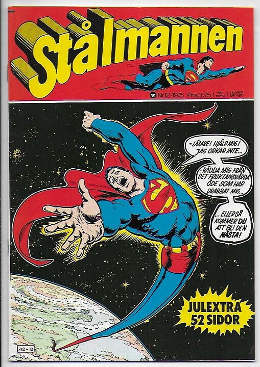Stålmannen 1975 Nr 12 VF-