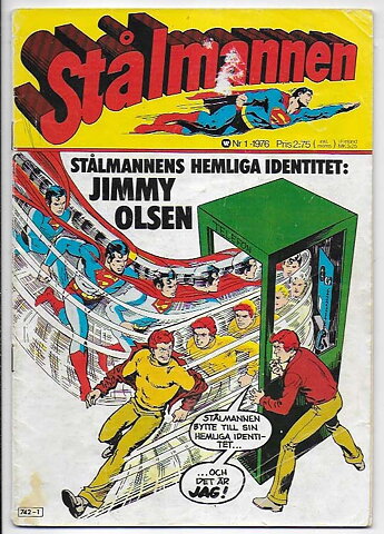 Stålmannen 1976 Nr 1 GD