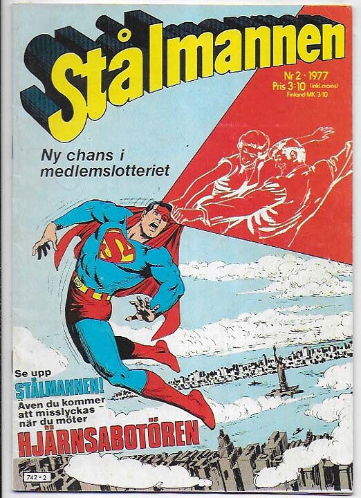Stålmannen 1977 Nr 2 FN-