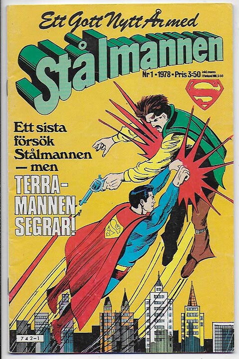 Stålmannen 1978 Nr 1 VG