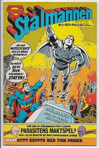 Stålmannen 1978 Nr 5 VF-