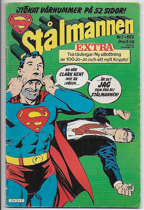 Stålmannen 1978 Nr 7 VG
