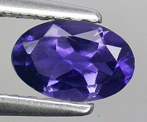 0,37 ct maravillosamente hermosa piedra preciosa de iolita natural ovalada