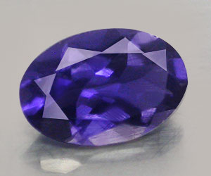 0,37 ct maravillosamente hermosa piedra preciosa de iolita natural ovalada - 3
