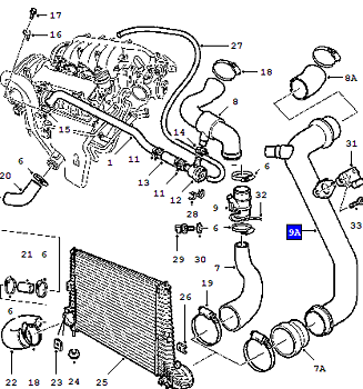 Pressure pipe 9-5 02-03