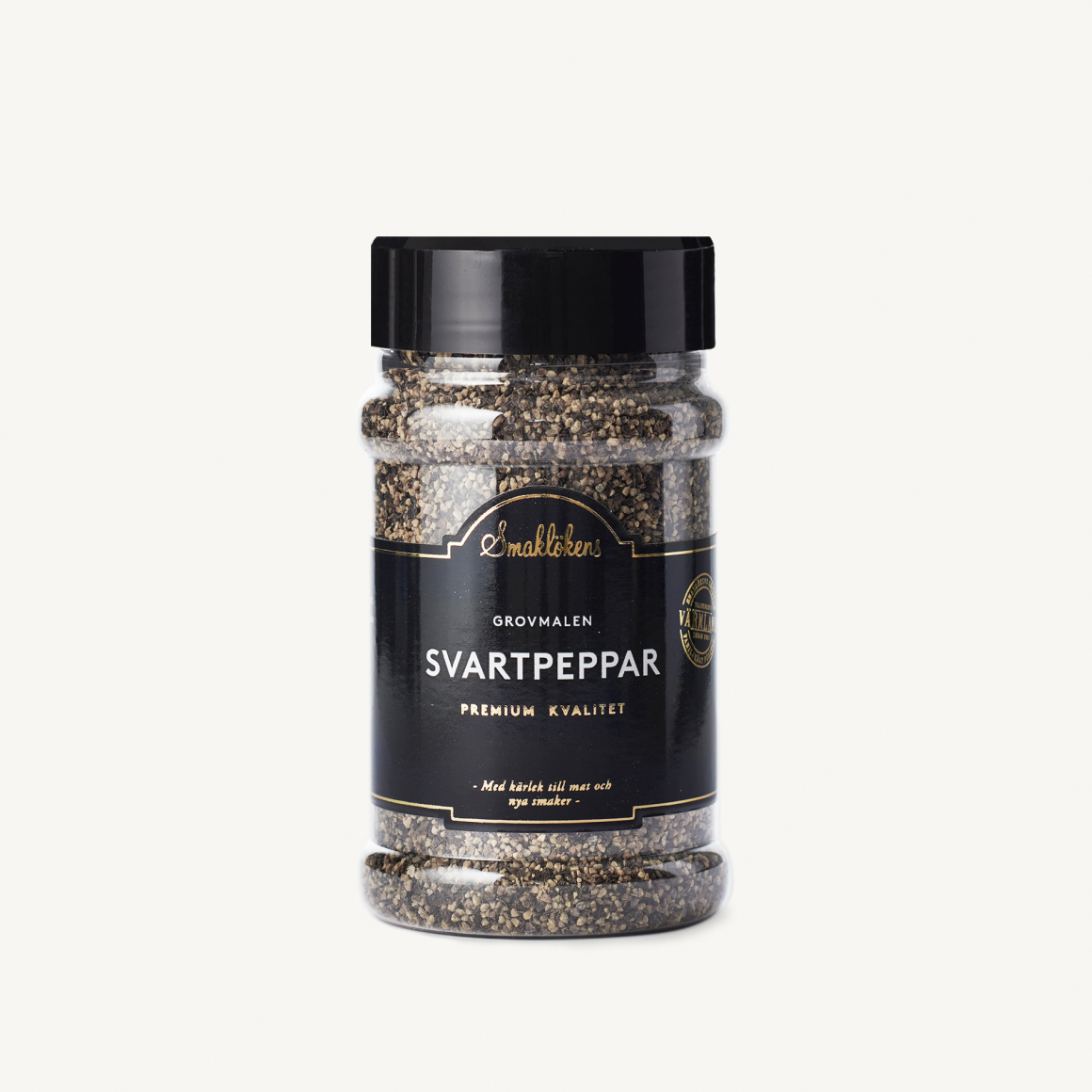 Smaklökens svartpeppar grovmalen  170g