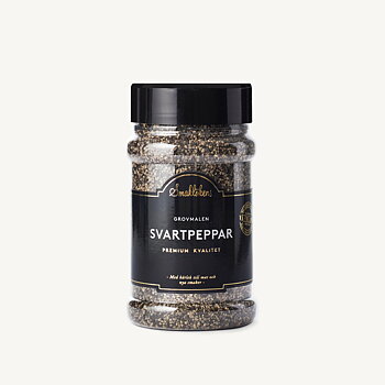 Smaklökens svartpeppar grovmalen  170g