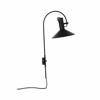 Formel Vägglampa Ø26 cm Svart