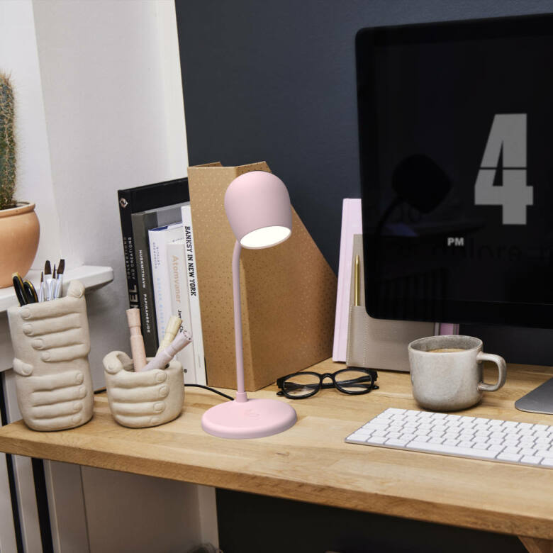 Ellie LED-lampa/Högtalare/Qi - Finns i 5 färger - 9