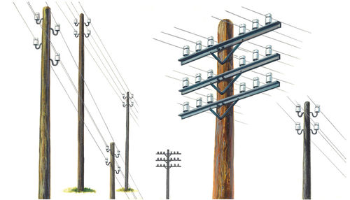 1/35 TELEGRAPH POLES