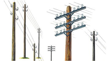 1/35 TELEGRAPH POLES