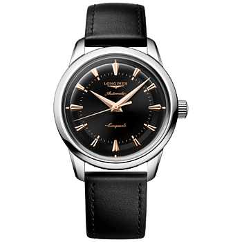 L1.649.4.52.2 Longines Conquest Heritage Classic 38 svart