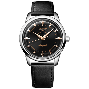 L1.650.4.52.2 Longines Conquest Heritage Classic 40 svart