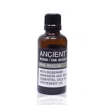 Ancient Wisdom PMT Rescue Massageolja - 50 ml