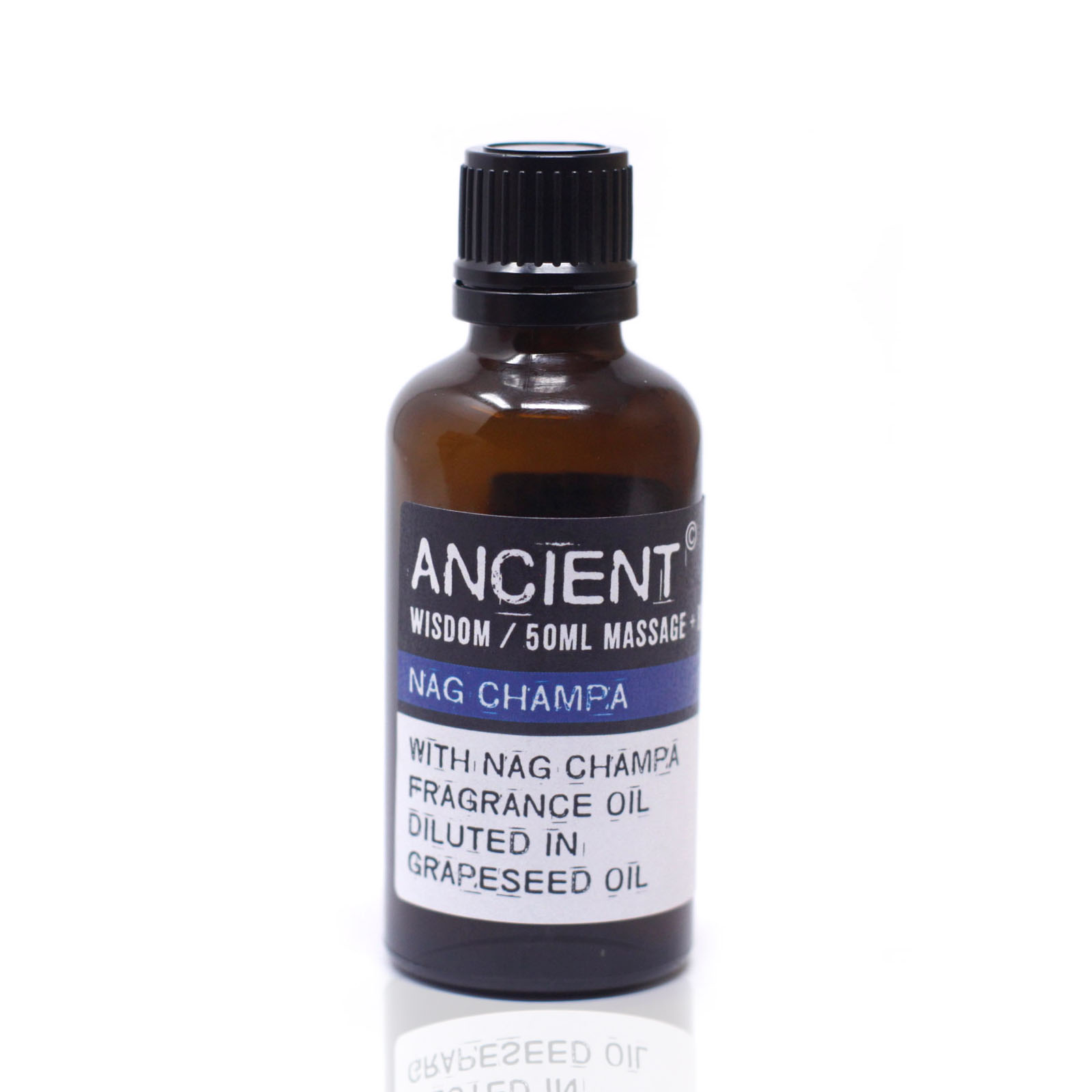 Ancient Wisdom Nag Champa Massageolja - 50 ml
