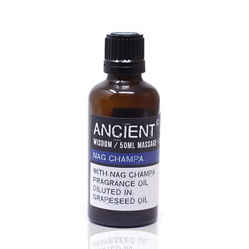 Ancient Wisdom Nag Champa Massageolja - 50 ml