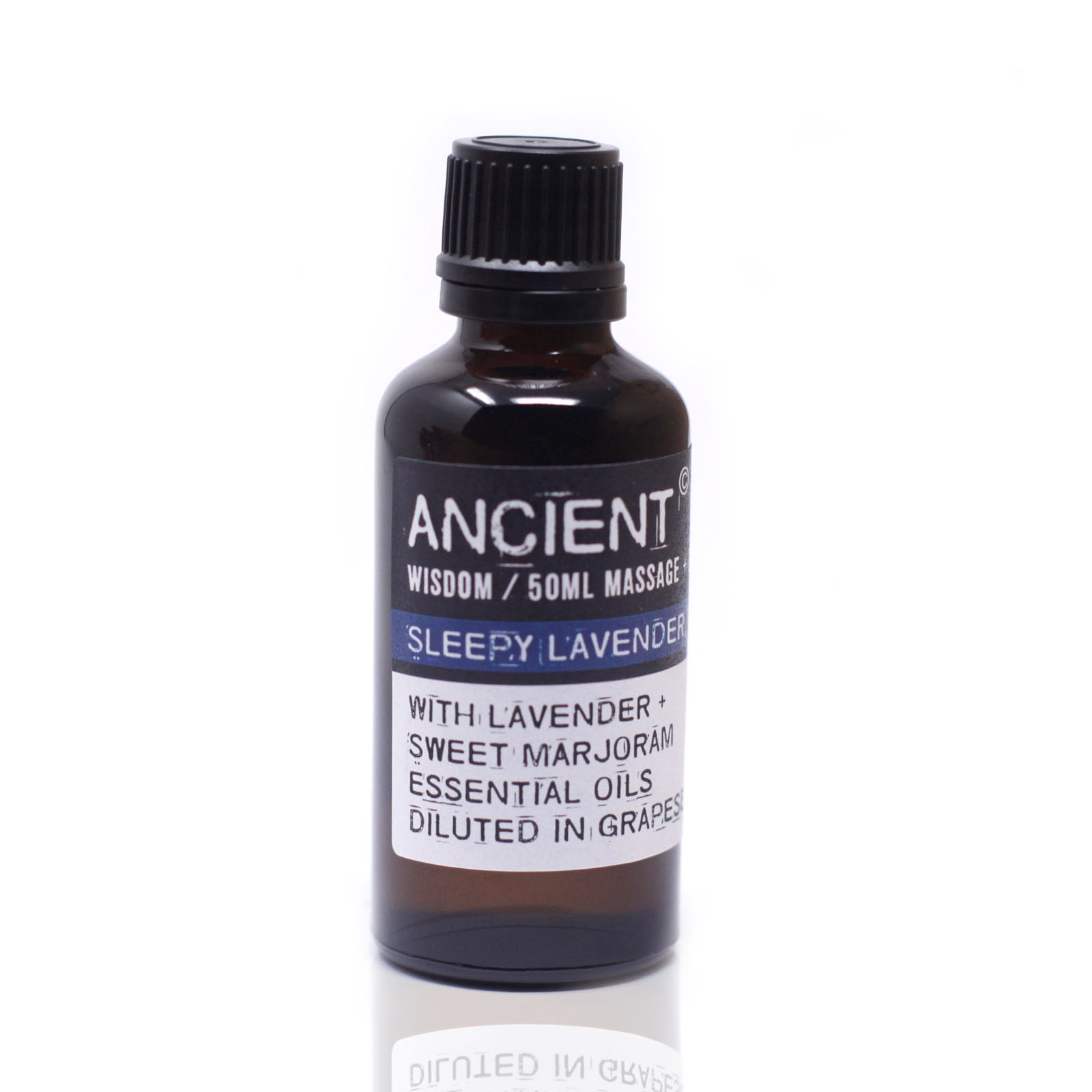 Ancient Wisdom Sleepy Lavender massageolja - 50ml