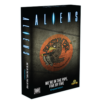 Aliens Boardgame We`re in the Pipe Five by Five