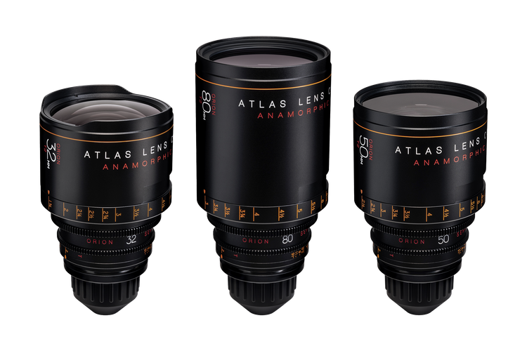Atlas Anamorphic Cinema Lins Orion Series B Set 32/50/80