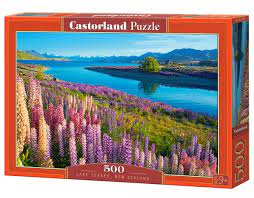 Lake Tekapo, New Zealand 500 Bitar Castorland - 2