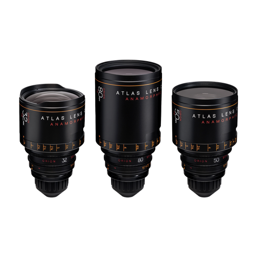 Atlas Anamorphic Cinema Lens Orion Series B Set 32/50/80&nbsp; - 6