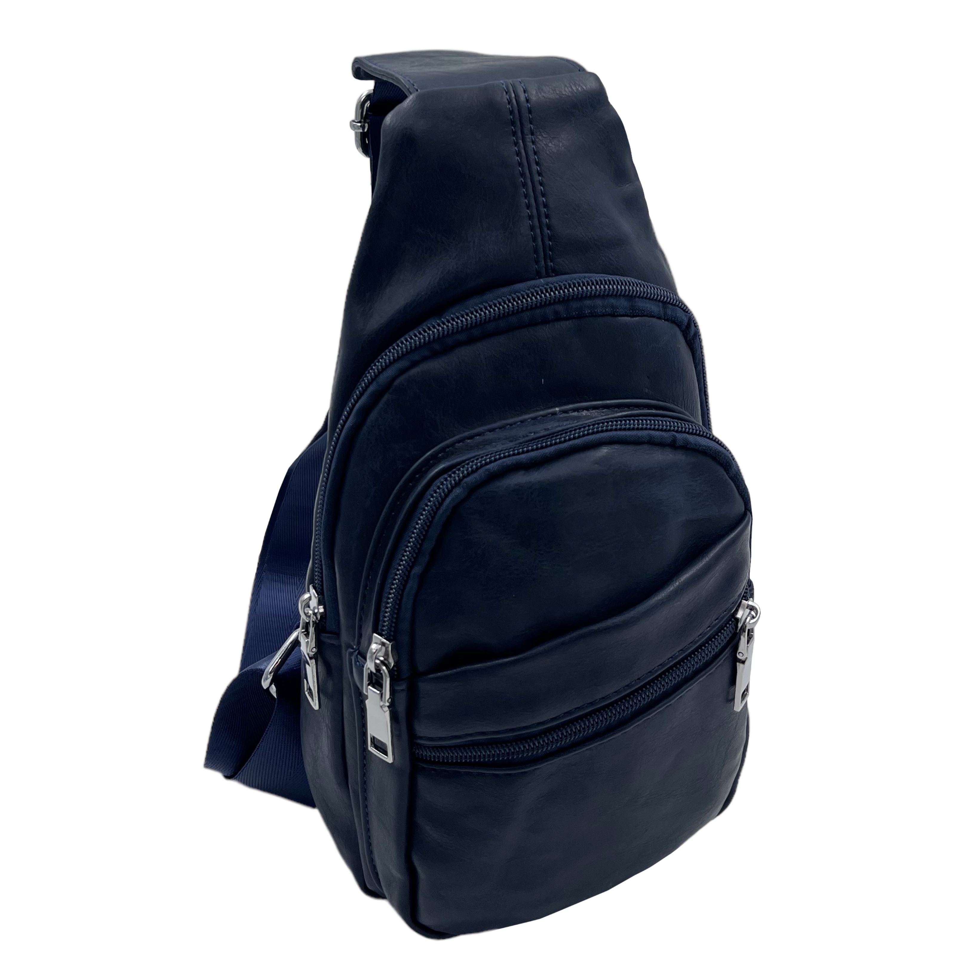 Axelväska crossbody, blå