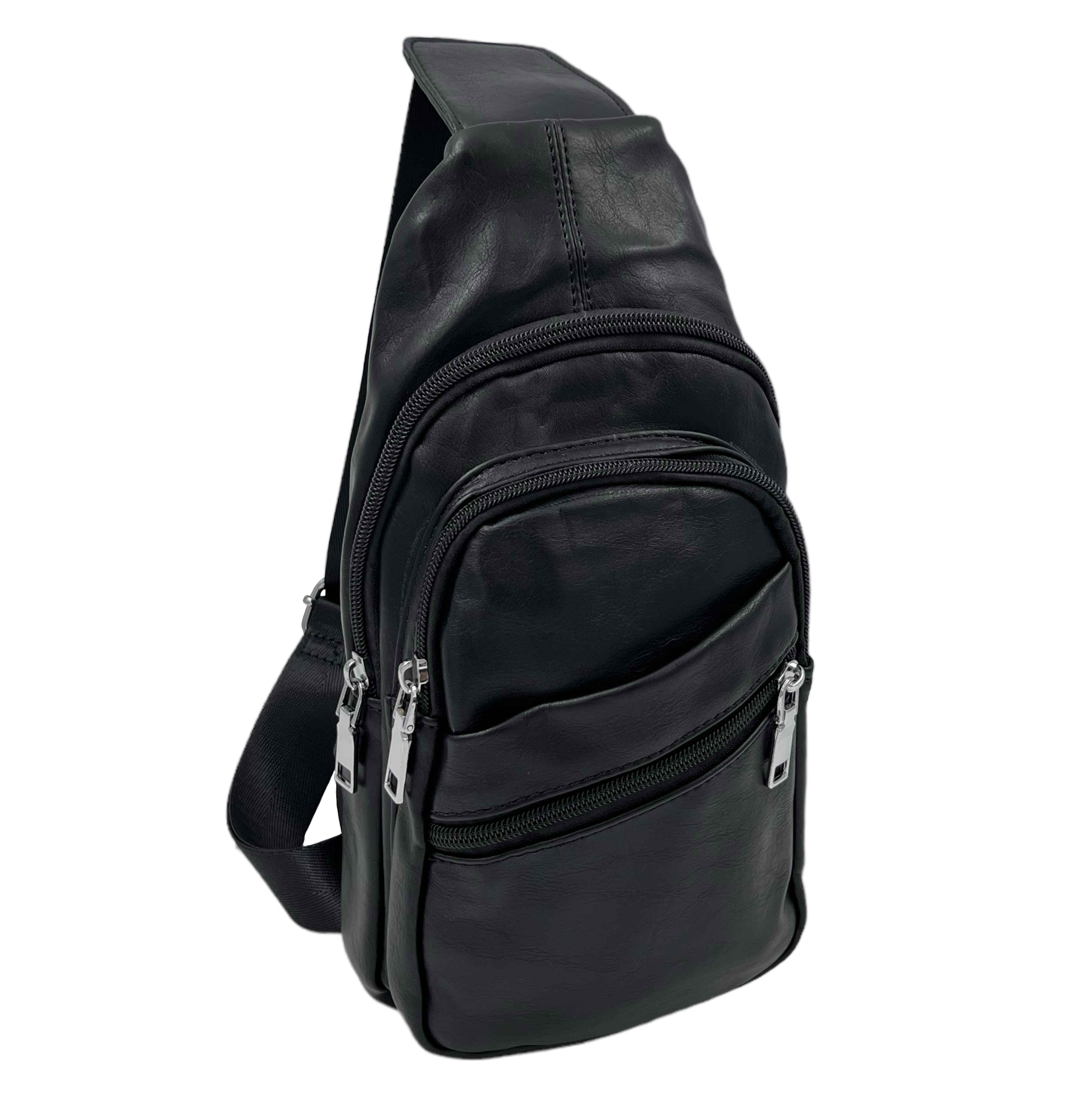 Axelväska crossbody, svart