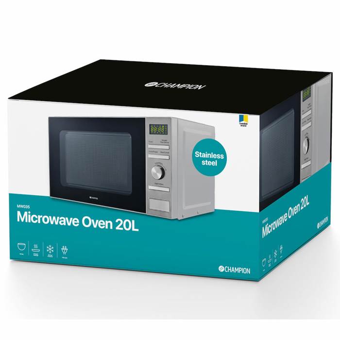 Mikrovågsugn 20L 700W - 4