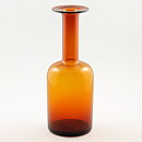 Otto Brauer (Gulvvase 1962) Brown Bottle Vase 26 cm