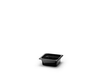 KANTIN GN 1/6-65 POLYCARB, SVART