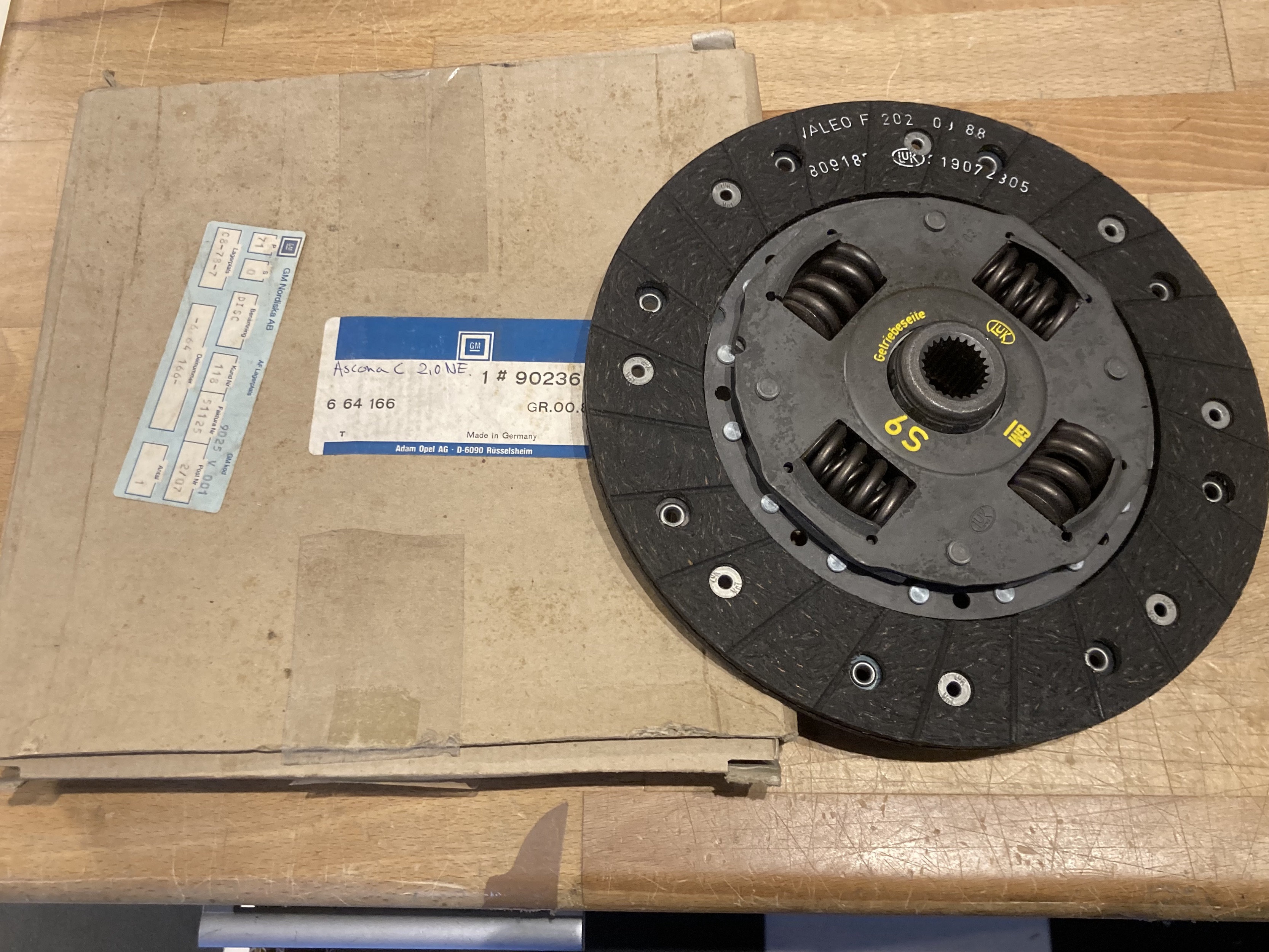 Lamell OHC 215mm/24kugg - 2