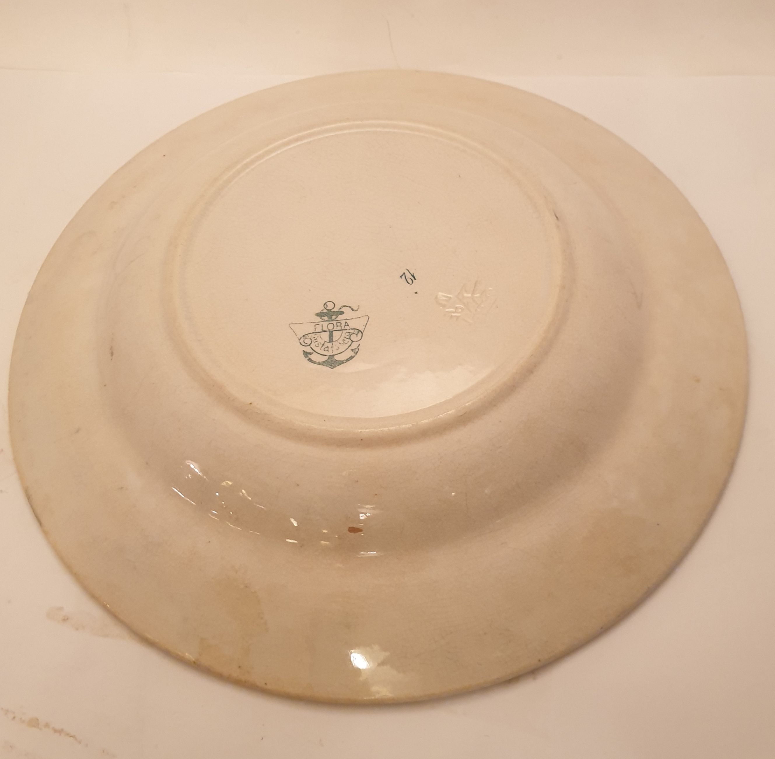 Flora deep plate - 2