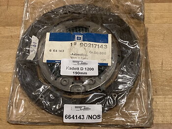 Lamell 190mm-Kadett D 1,2S