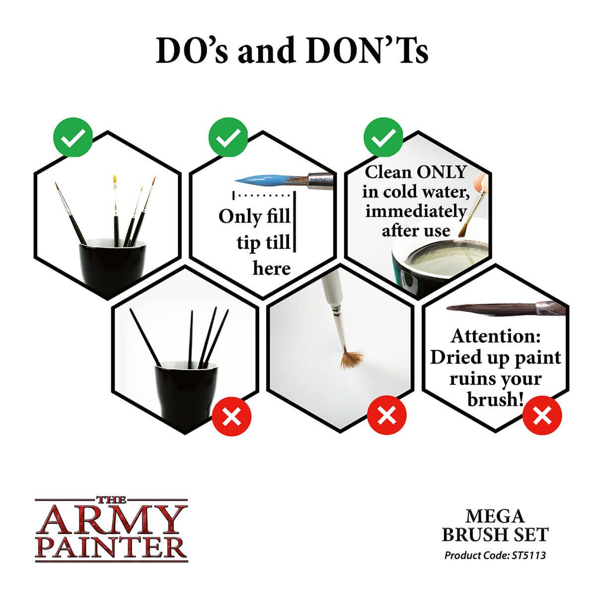 Army Painter: Mega Brush Set - 2