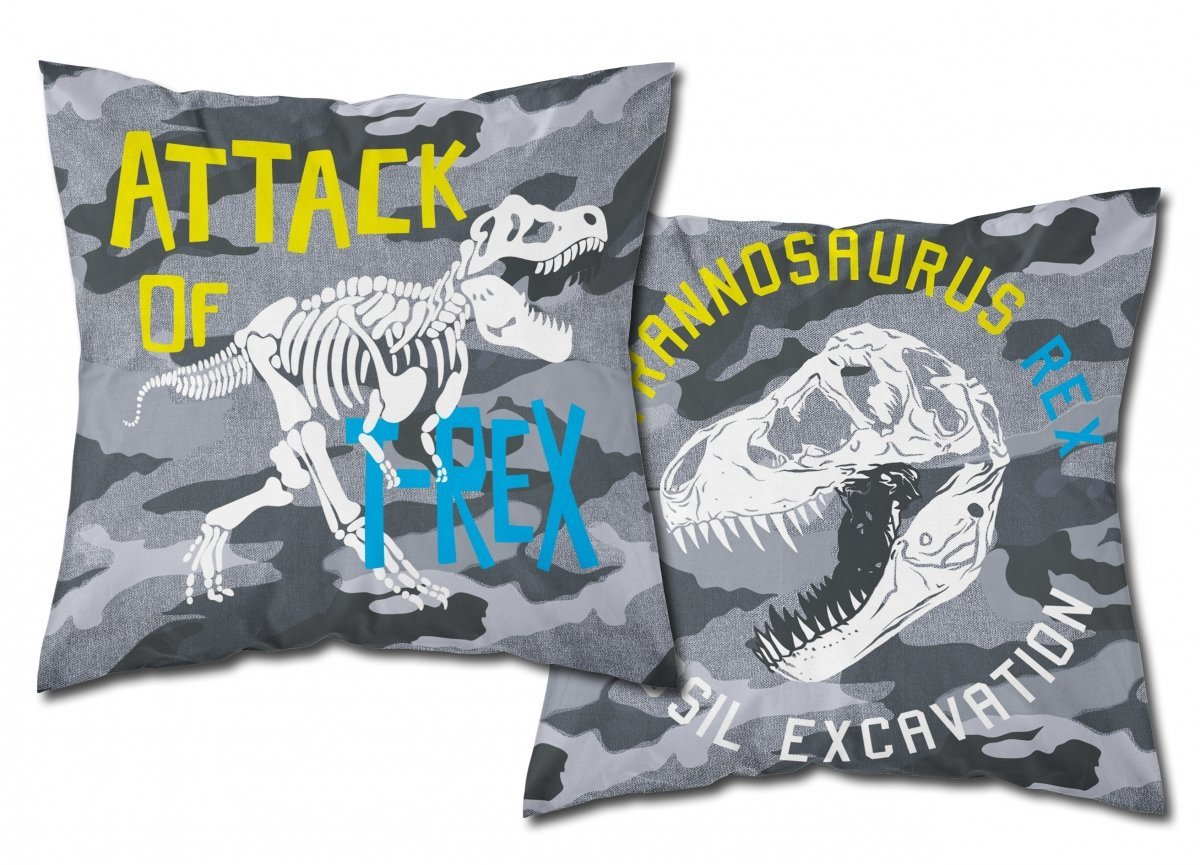 Dinosaurie Örngott GLOW IN THE DARK