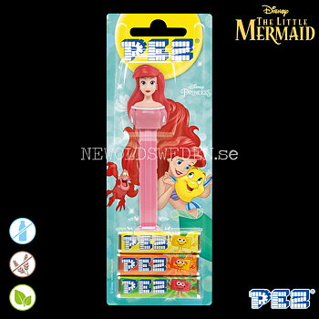 PEZ Dispenser ARIEL + Godis - The Little Mermaid - PE15