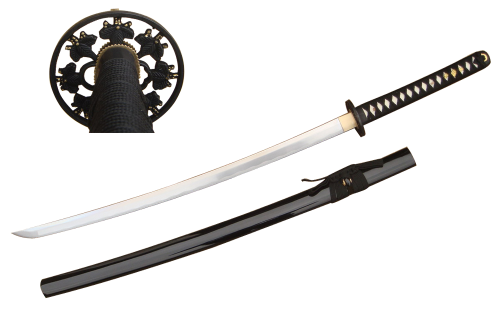 Handsmidda samurai svärd (Katana) - 8 Blad