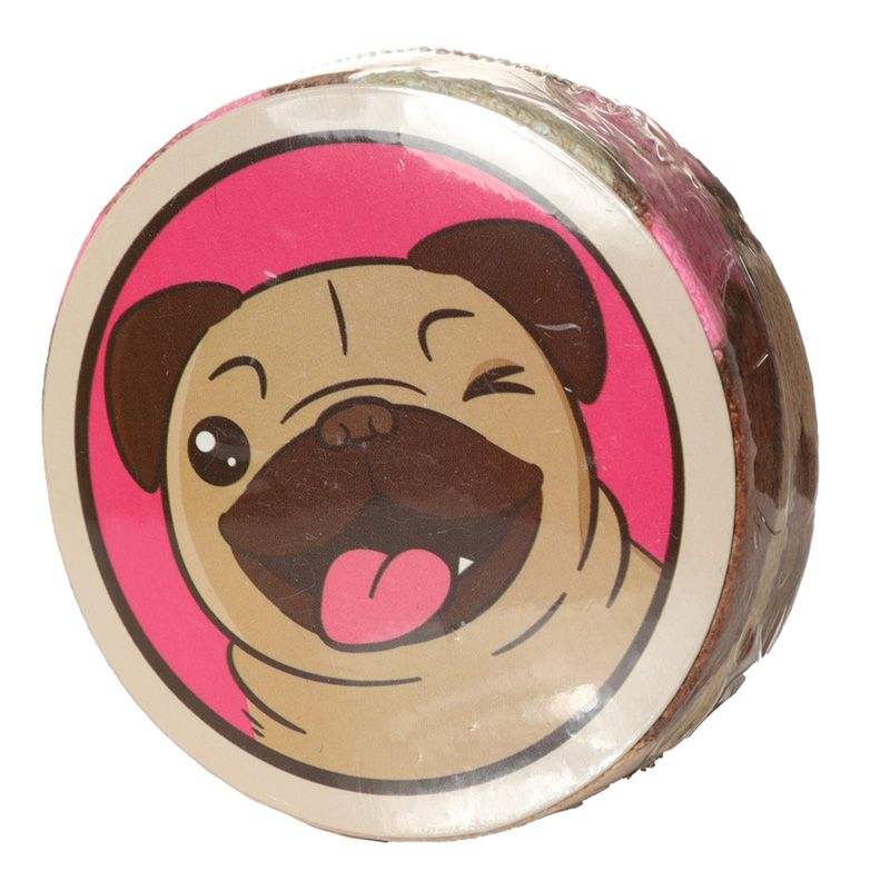 Komprimerad Resehandduk - Mops - 3
