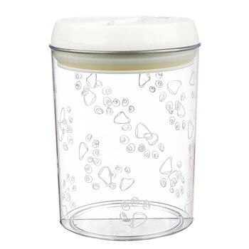 Foder & snacksburk plast, 1.5 l/ø 12 × 17.5 cm