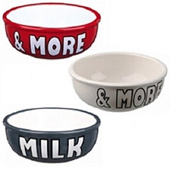 Keramikskål Milk & More röd 0,,4 l/ø 13 cm