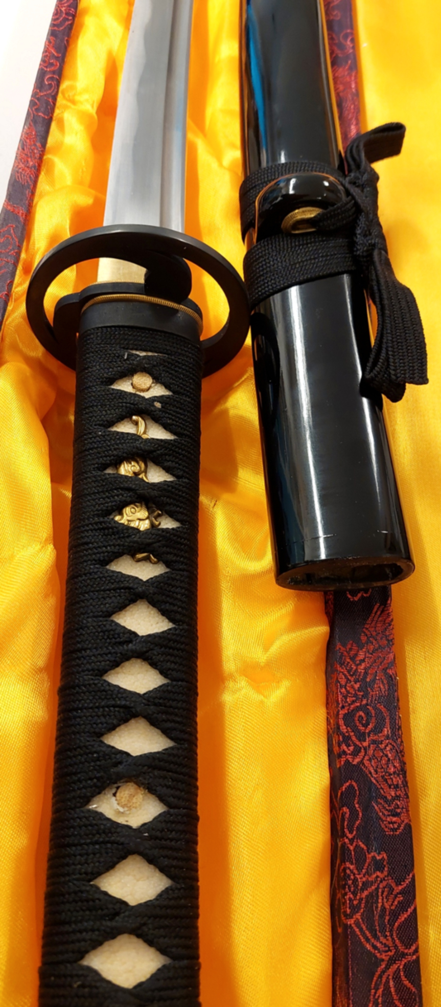 Handsmidda samurai svärd (Katana)  - Futadomoe - 2