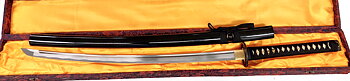 Handsmidda samurai svärd (Katana)  - Futadomoe