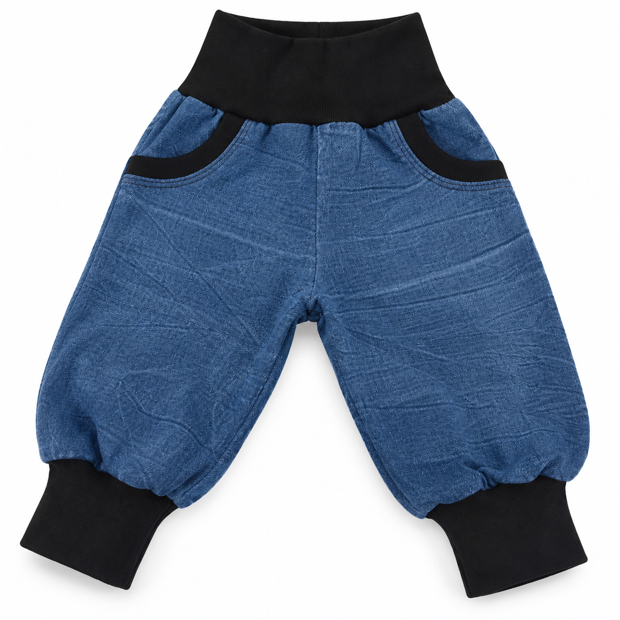 Muddjeans Reuse av återbrukad denim – svart ekologisk mudd | 62/68
