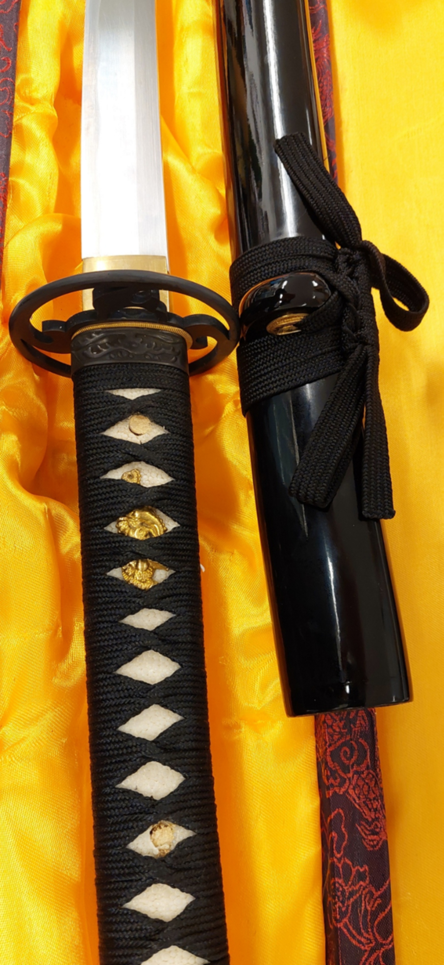 Handsmidda samurai svärd (Katana)  - Futadomoe V-2 - 2