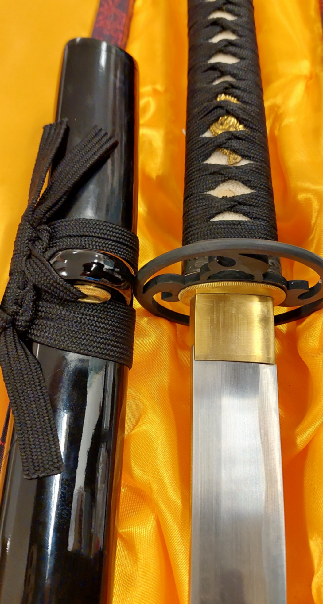 Handsmidda samurai svärd (Katana)  - Futadomoe V-2 - 3