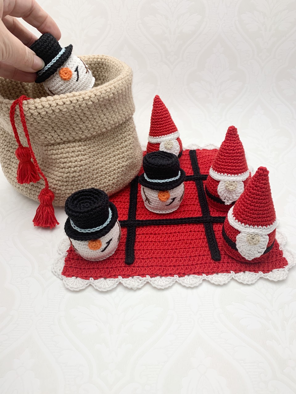 Pattern crochet - Three in a row