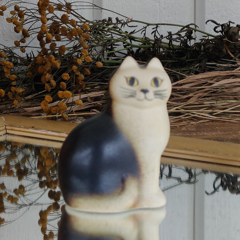 Måns mini svart katt av Lisa Larson - 2