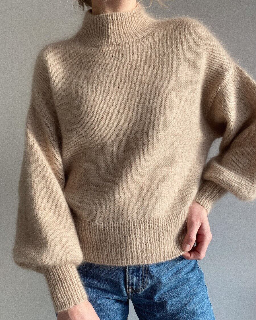 Ballongsweater - Mönster