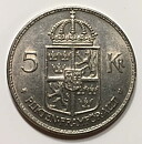 5 kr 1972 utan strömmar 1+
